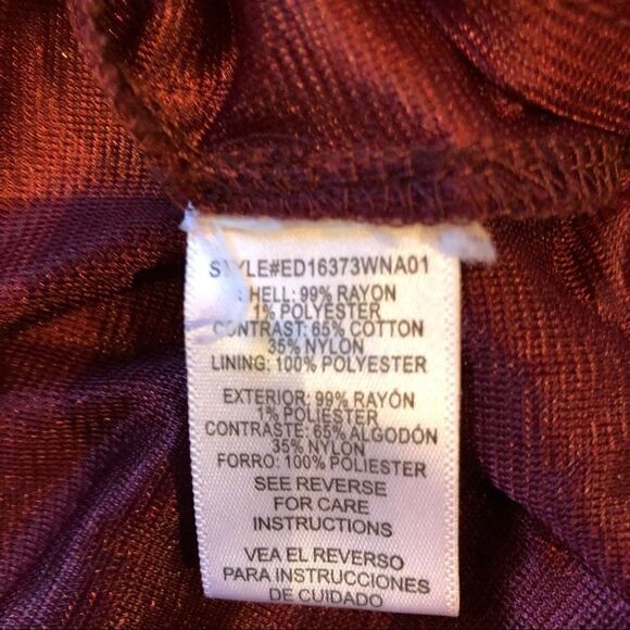 Altar"d State Maroon tunic blouse Medium - Picture 4 of 14